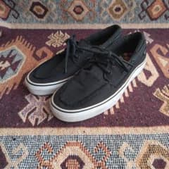 VANS キャンバス モカシンキャンパスブラックのサムネイル