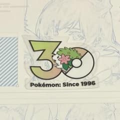 ポケモン 30周年記念 ステッカー 中国 シェイミのサムネイル