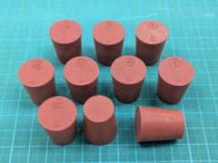赤ゴム栓 4号 10個セットのサムネイル