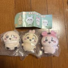 ちいかわ うさぎ ラッコ 古本屋 おすわりぬいぐるみ2 3個 セット