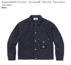 supreme stoneIsland denim tracker jacketのサムネイル