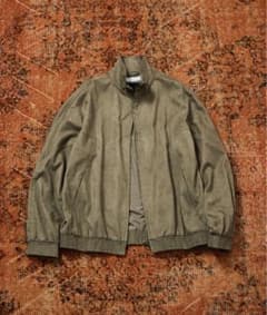 (値下げ可) Adam et rope コマスウェード　スタンドカラーブルゾンのサムネイル
