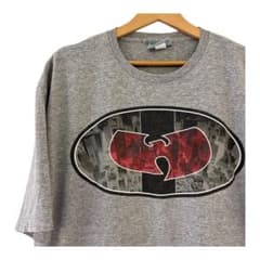 mind様 90s wu-tang clan ロゴ Tシャツ Rap usa製のサムネイル