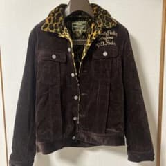 WACKO MARIA ワコマリア コーデュロイボアジャケット レオパード 刺繍 WACKO MARIA ワコマリア コーデュロイボアジャケット レオパード 刺繍