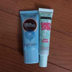 未使用★メイベリン BBピュアミネラル＋ポアプライマーのサムネイル