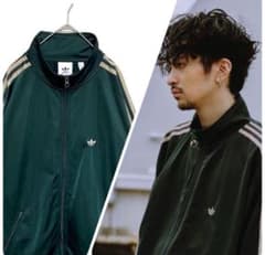 【希少サイズ 2XS‼️】 ベッケンバウアー ジャージ 緑 常田大希 希少サイズ 2XS‼️】adidas ベッケンバウアー ジャージ 緑 常田大希