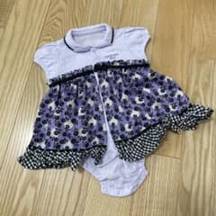 ANNA SUI mini ワンピース風ロンパース　70センチのサムネイル