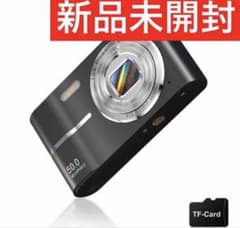 新品未開封 Mini HD Camcorder 50MP 16倍ズーム 黒のサムネイル