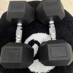 20KG 六角ダンベル片方のみとなっております。 もう片方も出品しております。のサムネイル