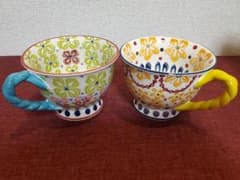hotate様専用 訳あり Anthropologie マグカップ スープカップのサムネイル