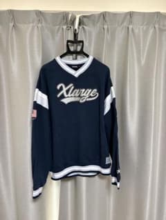 g*2様 Xlarge ネイビー Vネック トレーナーのサムネイル