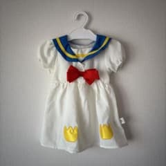 Donald Duck Sailor-Style Baby Dress (Sizes 6-9M)