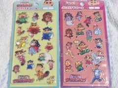 Crayon Shin-chan Ora Yokai Vacation Puffy Clear Decal Set A & B