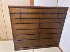 桐材 府中家具 タンス シンプル - メルカリ