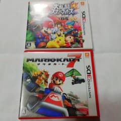 スマブラ&マリオカート7・3DSセット⑴のサムネイル