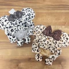 ディズニー ヒョウ柄 ミニー ファンキャップ 白 グレー - メルカリ