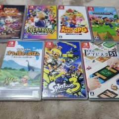 Switch ゲームソフトセット スーパーマリオRPG マイクラ 7点セット