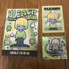 BLEACH 平子真子 缶バッジ ポストカード ジャンフェス メディコス
