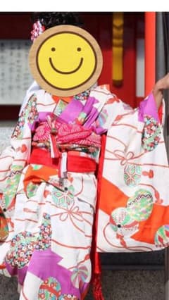 七五三　5歳7歳　着物のサムネイル