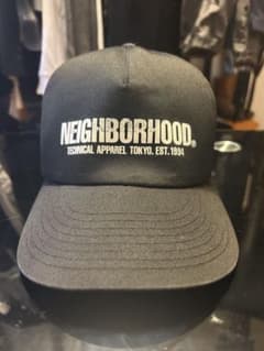 NEIGHBORHOOD メッシュキャップ 黒のサムネイル