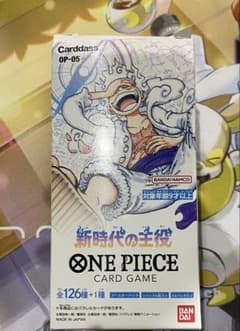 ONEPIECE ワンピース 新時代の主役 テープカット ONE PIECE カードゲーム 新時代の主役 BOX テープカット 開封済み