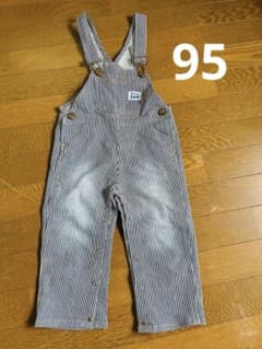 Buddy Lee ストライプ オーバーオール 95のサムネイル