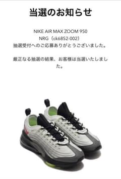 NIKE AIR MAX ZOOM 950 NRG NEONのサムネイル