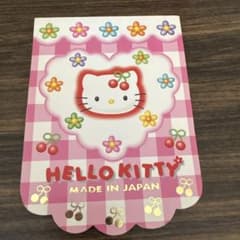 ❤*中様 使い残り♡海外限定 サンリオ ハローキティ ダイカットメモ 台湾① 使い残り♡サンリオ ハローキティ♬.*゜透かし入りダイカットメモ