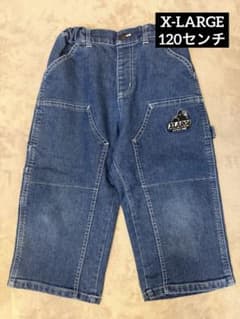 ★XLARGE デニムパンツ　120センチのサムネイル