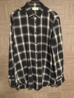 SAINT LAURENT チェック柄シャツ 42 - メルカリ