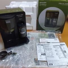ほぼ新品 シャープ お茶プレッソ TE-GS10A-B ブラック 外箱付