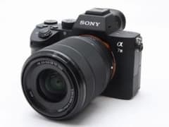 【美品】SONY α7Ⅲミラーレス一眼カメラ ズームレンズ付きのサムネイル