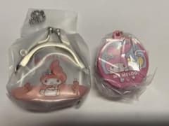 クッキー缶チャーム、がま口キーホルダー マイメロ2点セットのサムネイル