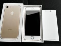 iphone 7 softbank 32gb ゴールド　美品　動作OKのサムネイル