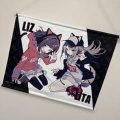 d*3様 KMNZ LIZ LITA B2タペストリー プライズ VTuber - メルカリ