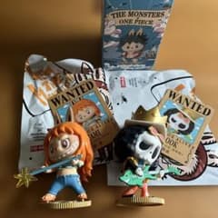 ポップマート ONE PIECE ワンピース ラブブ ブルック ナミのサムネイル