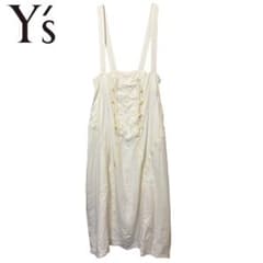 Y’s ワイズ ノースリーブワンピース スカートサロペット　ジャンスカ Y's ワイズ ノースリーブワンピース スカートサロペット ジャンスカ