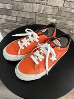 【レア】日本製　CONVERSE ONE STAR J スニーカー24cmのサムネイル