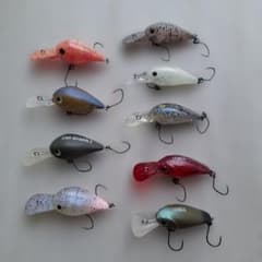 エリア トラウト クランク ネイクランク ヤリエ ティムコ 9個セット