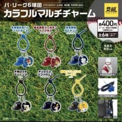 パ・リーグ6球団 カラフルマルチチャーム 北海道日本ハムファイターズのサムネイル