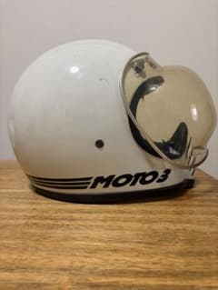 BELL MOTO3 フルフェイスヘルメット　ビンテージ　バブルシールド BELL MOTO3 フルフェイス ビンテージ バブルシールド ベル モト3