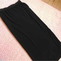 7.黒、ロングタイトスカートのサムネイル