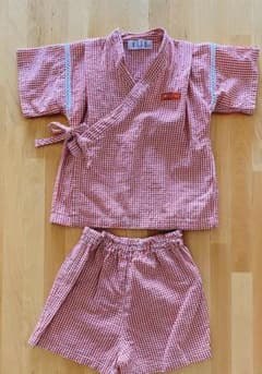【お値下げ】甚平　女の子　80 ELLEのサムネイル