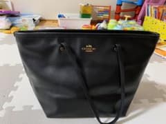 値下げ！美品 Coach カバン バッグ 黒のサムネイル