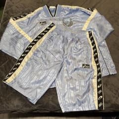 asicsアシックス☆川崎フロンターレ☆ピステジャージ上下セット - メルカリ
