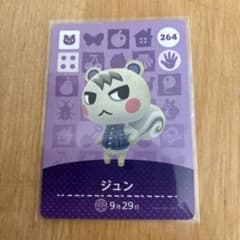 amiiboカード【第三弾　ジュン】どうぶつの森　あつ森のサムネイル