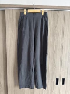 ワイドパンツ ダークグレー XLのサムネイル