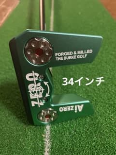 美品】 BURKEGOLF ゼロトルク AiZERO パター 34インチ - メルカリ