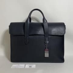 2604-225｜美品｜コーチ ビジネスバッグ レザー ブラック - メルカリ
