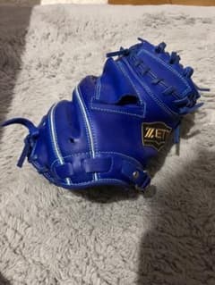 美品　ZETT キャッチャーミット　SOFT STEER BJCB74212のサムネイル